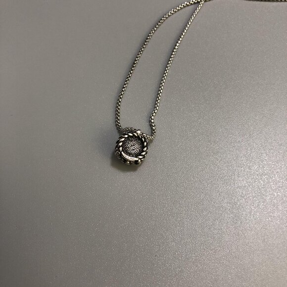 Petite Chatelaine® Necklace in 925 Sterling Silver with Pearl - Picture 2 of 7